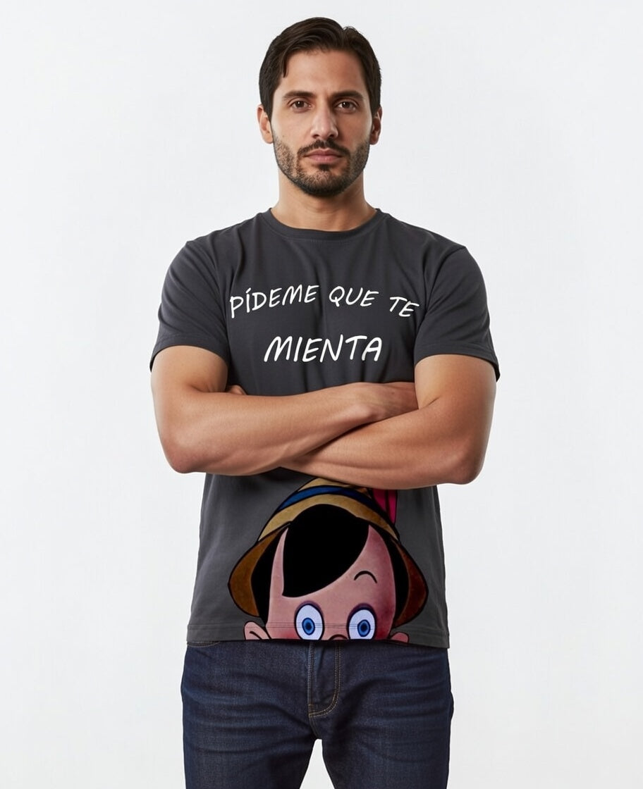 Camiseta divertida pinocho